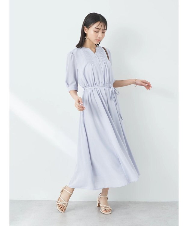 earth music&ecology タックフレアワンピース Mint