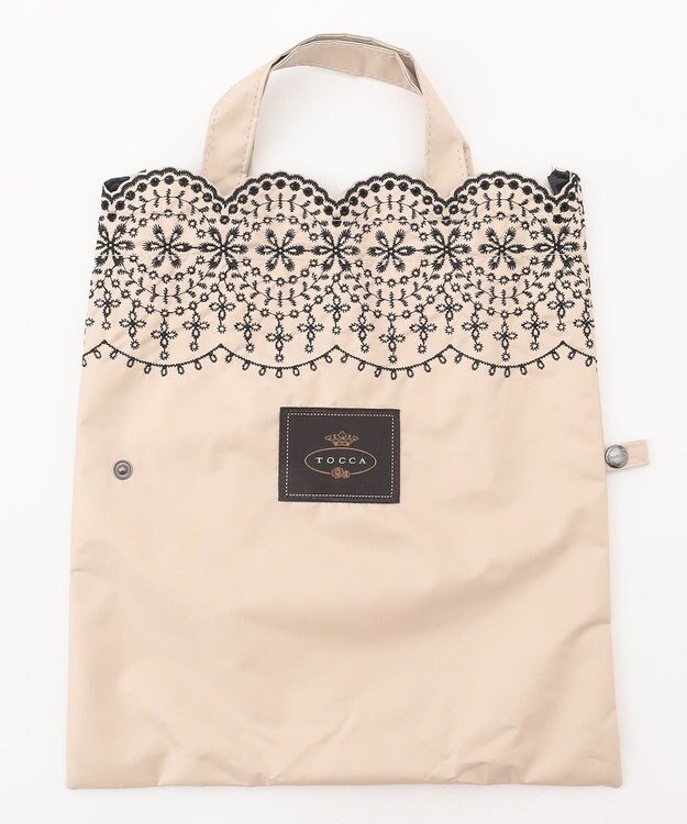 TOCCA 【晴雨兼用】【UVカット99.9%以上・遮光率99.9%・防水・ミニバッグ傘袋付き】CIELO UMBRELLA 折り畳み傘 ベージュ系