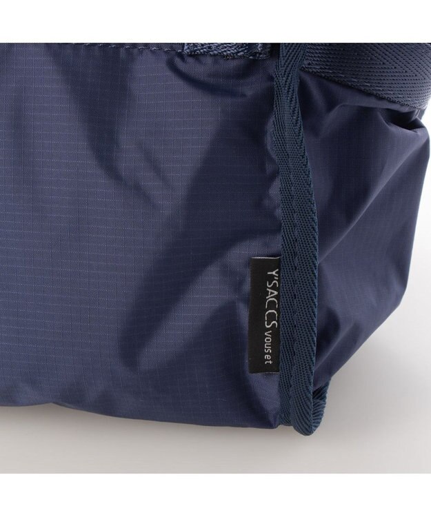 Y'SACCS 【Y’SACCS vous et】リップストップナイロンショルダー Sサイズ ネイビー