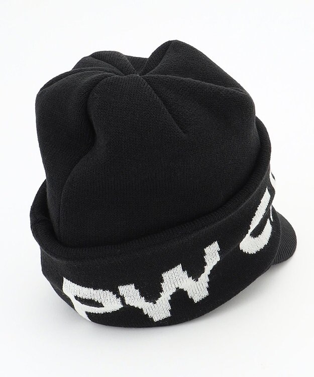 PW CIRCULUS 【UNISEX】3WAY ニットキャップ イヤマフ ブラック系