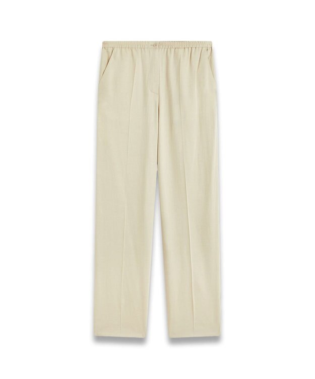 JOSEPH ソフトビスコーステーラリング　ストレートトラウザーズ Quail