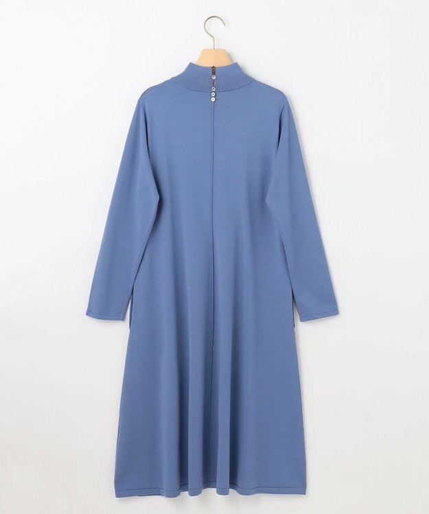 組曲 ELENAリラクシーニットワンピース ブルー系