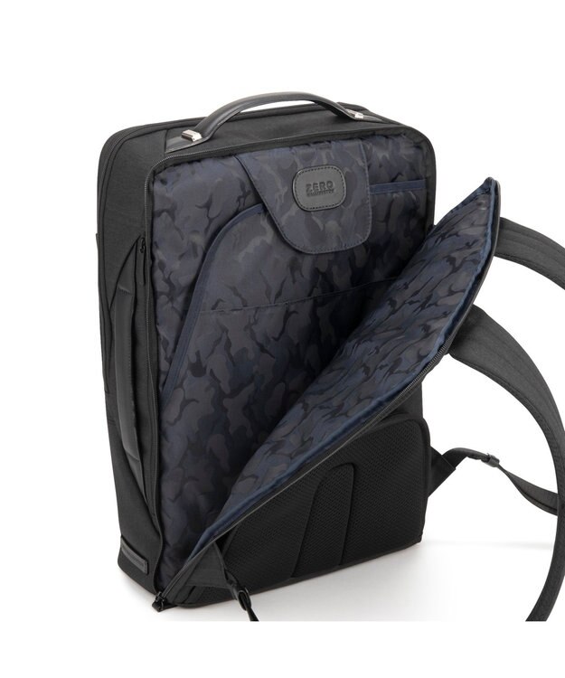 ZERO HALLIBURTON  Z PACK LTD DN ビジネスリュック  B4サイズ 15.6インチPCPC収納 脱着ポーチ 81742 ブラック