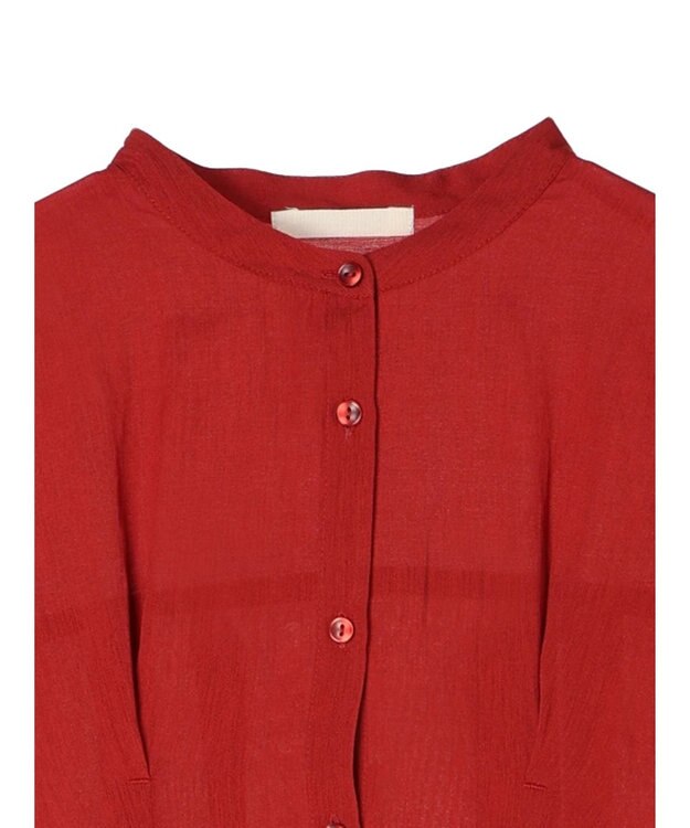 CRAFT STANDARD BOUTIQUE ウ゛ィンテージボイルタックチュニック Red