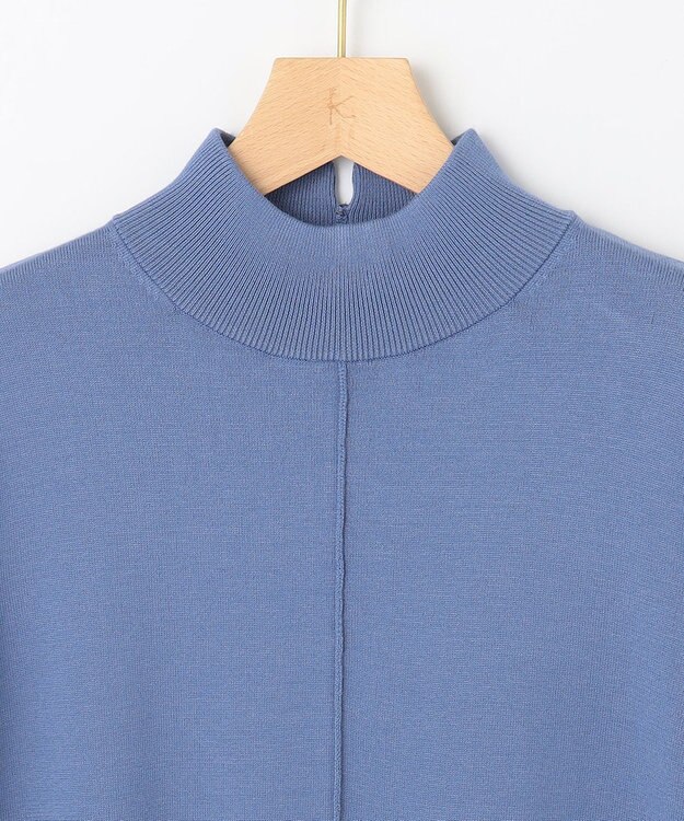 組曲 ELENAリラクシーニットワンピース ブルー系