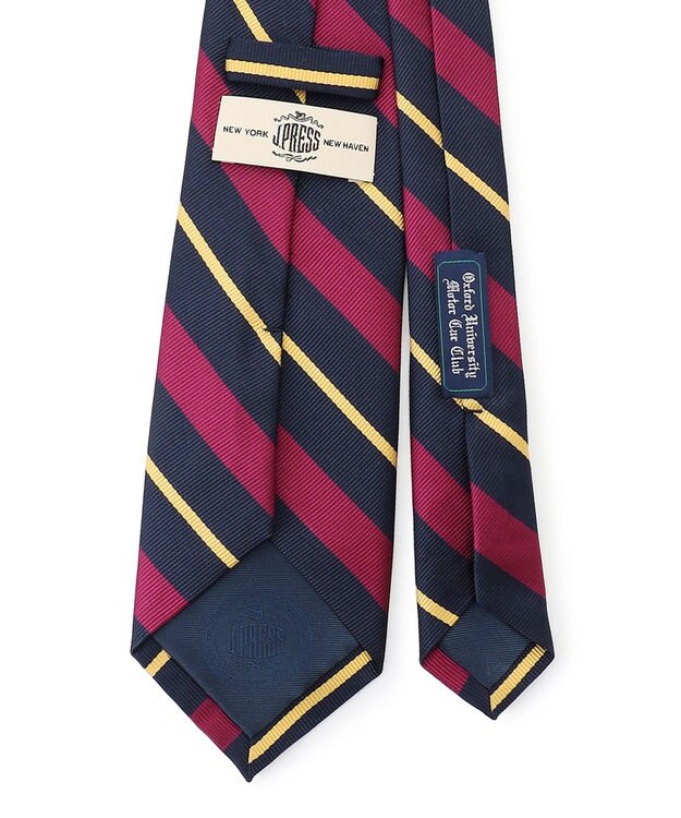 J.PRESS MEN 【定番】オーセンティックレジメンタル ネクタイ パープル系2