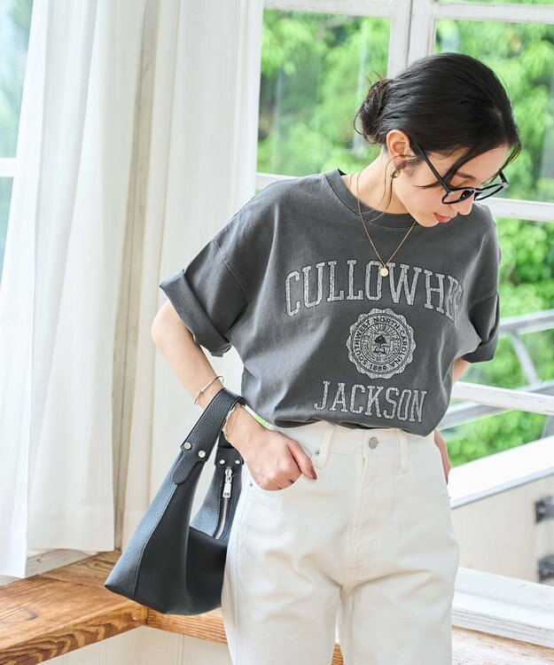 WEGO 【新色追加/ユニセックス着用アイテム/手洗い可/SMLサイズ展開】ピグメントグラフィックT（S） 柄8