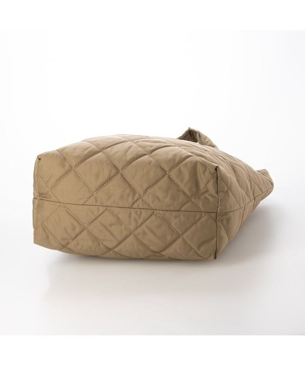 UNBILLION カシュカシュ cachechche / テープショルダーキルトトート ブラウン