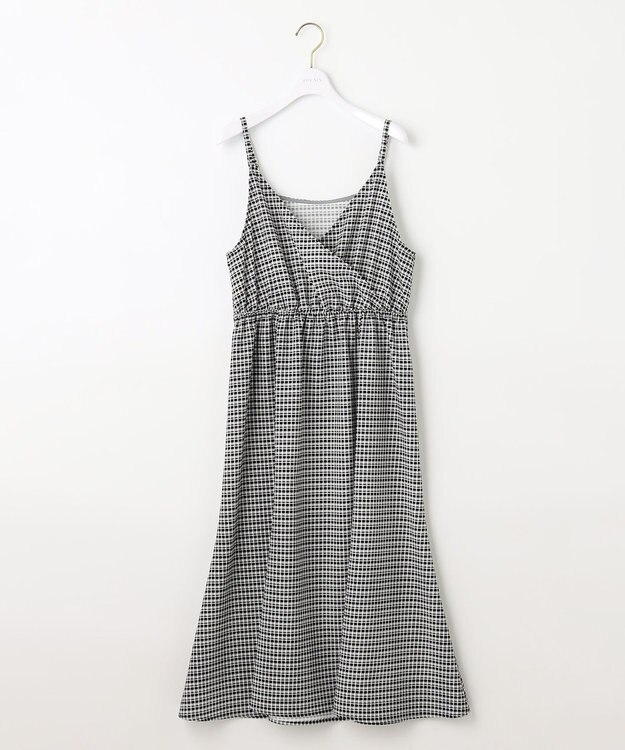 ANY SIS 【美人百花6月号掲載】2WAYキャミソール ワンピース モノトーンチェック