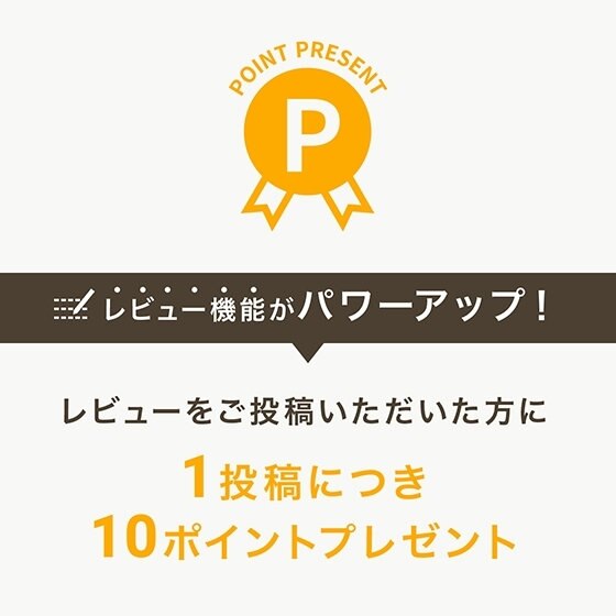 「レビューポイント」プレゼント