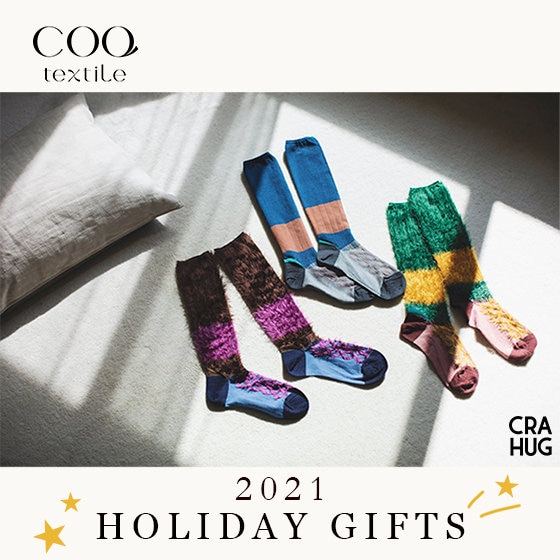 【ホリデーギフト】寒い冬にあたたかなカラフル靴下を