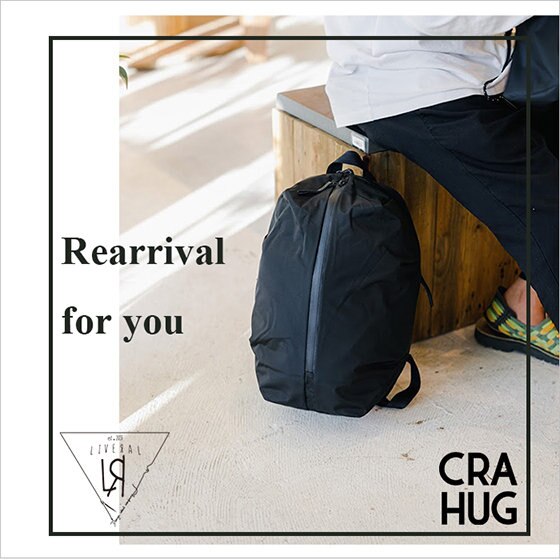 【好評につき再入荷！】LIVERALの高機能バッグパック