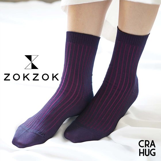 【ZOKZOK】靴下工場が作る上質な履き心地を