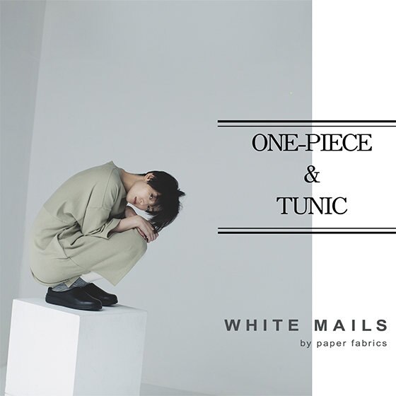 【WHITE MAILS】春のONE-PIECE&TUNIC