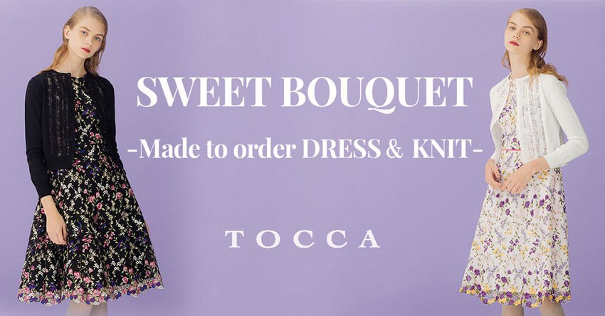 完全受注生産 SWEET BOUQUET DRESS&amp;KNIT