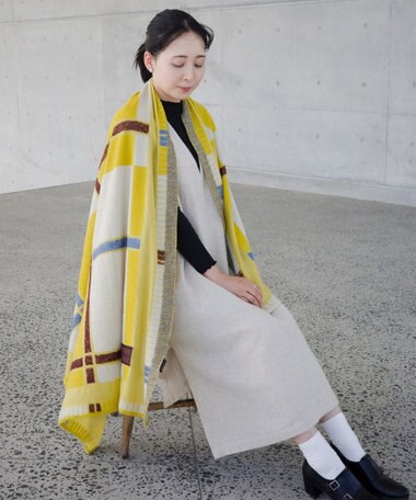 nitorito 【UNISEX】tanbo チェック柄 ストール