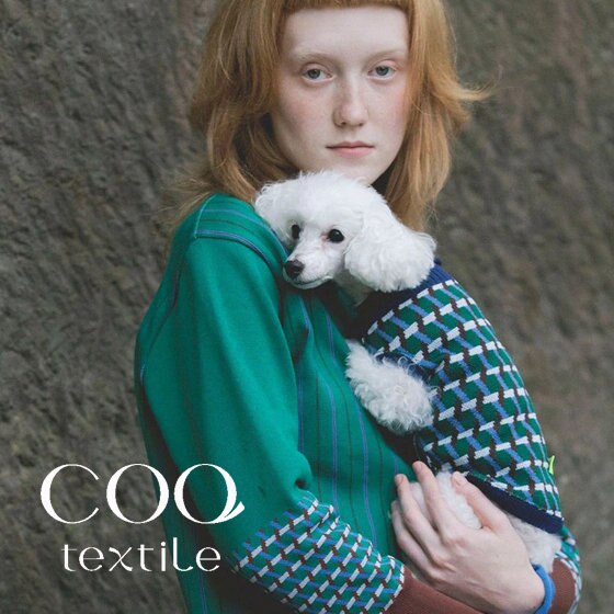 愛犬とのリンクコーデに最適！COQのカラフルなドッグウェア