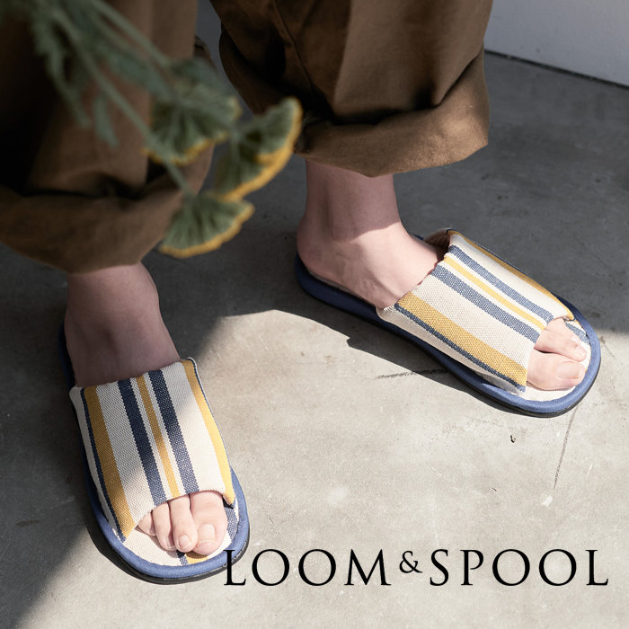 春色を先取り！高島帆布を使った、抗菌・防臭の新作スリッパ
