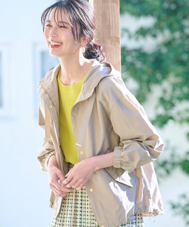 ANY 【手洗い可能・UVケア】ライト撥水マウンテンパーカー