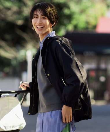 ANY 【手洗い可能・UVケア】ライト撥水マウンテンパーカー