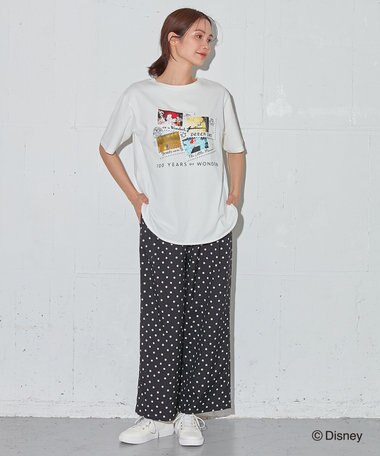 ANY Disney100thデザイン 半袖Tシャツ