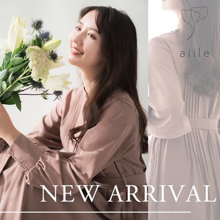 秋色追加！大人気の"マルチWAY ピンタックワンピース"