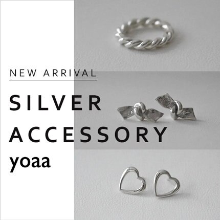 【NEW ITEM】さりげない可愛いをアクセントに。