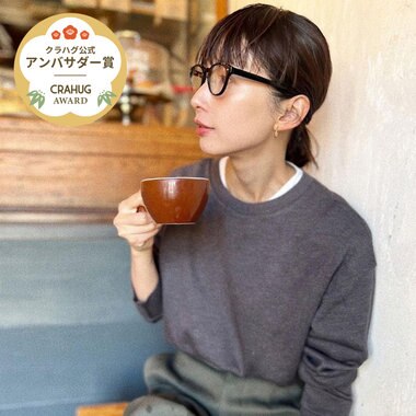 TOQUE 〈大草直子さんアドバイザー〉【ユニセックス】ロイヤルベビーアルパカ×タンギスコットン 裏毛 クルーネックトップス