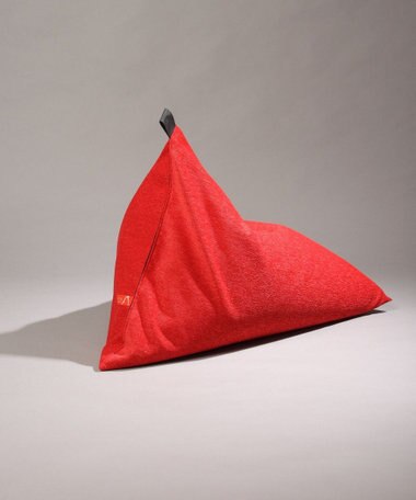 ビーズクッション tetra ソファー張り生地 シェニール ビーズクッション