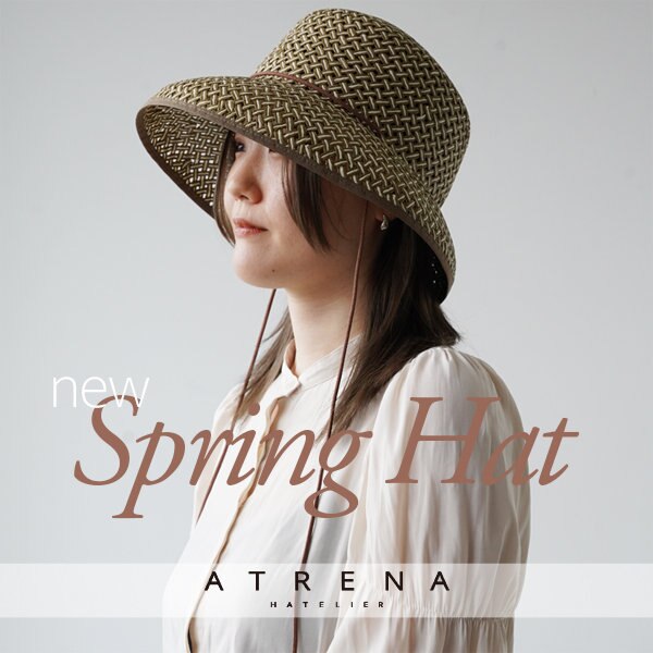 春の新作帽子、続々販売開始！