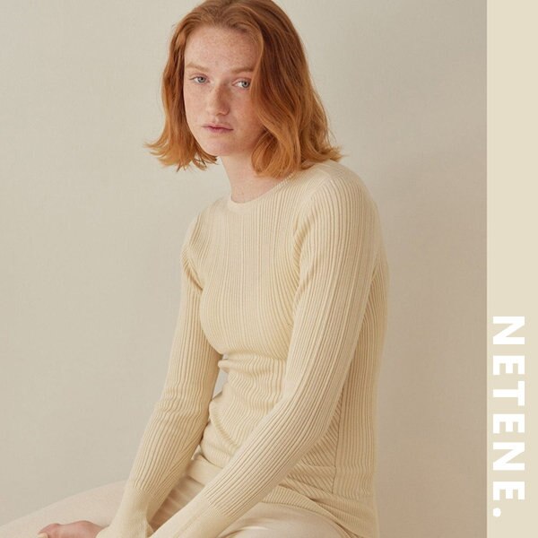 素肌が喜ぶ、春カラーニット＆インナー新登場！