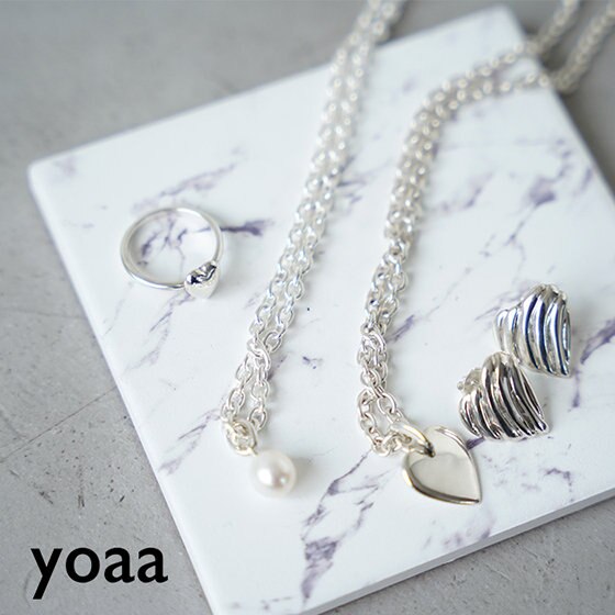 【New】大人に似合う、パールやハートのシルバージュエリー