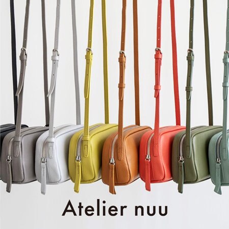 【PICKUP】最旬人気！軽やかでソフトなレザーのポシェット「palette」