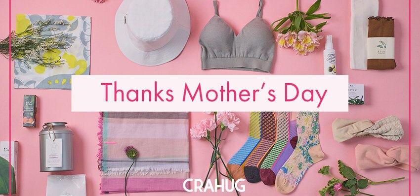 【CRAHUG】母の日ポストカードプレゼント対象商品