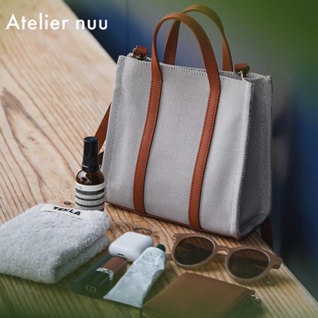 夏に向けてキャンバスのミニバッグはいかが？