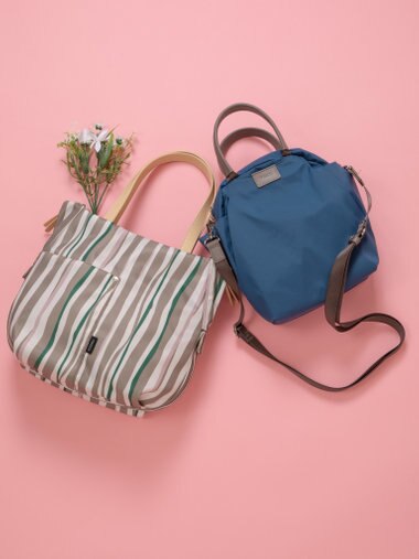 Y'SACCS 【ムック本掲載】ドローイングストライプ　ミニトートバッグ