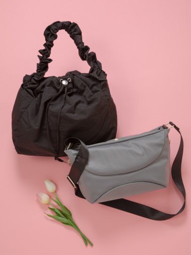 MioFIRANO DRAPE C001 ハンドバッグ 2WAY はっ水