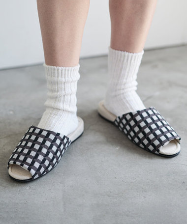 LOOM&SPOOL ジオビズ吊り込みスリッパ