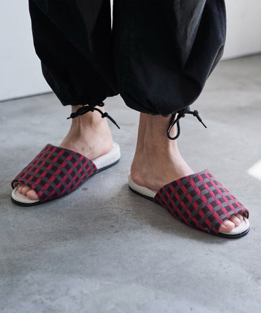 LOOM&SPOOL ジオビズ吊り込みスリッパ