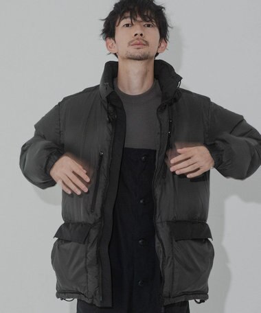 KWD 【日本製/高品質ダウン】BOX DOWN JACKET ダウンジャケット
