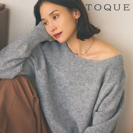 〈大草さん＆武見さんレコメンド〉縮絨ニットラグランスリーブ