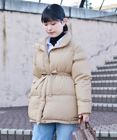 KWD 【日本製/高品質ダウン】MIDDLE DOWN JACKET ミドルダウンジャケット