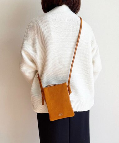 Hekhèr Le Style de Vie 新色追加【日本製】シュリンクレザー スマートフォンポシェット