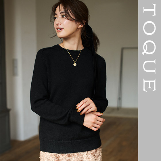 【高垣麗子さんコラボ】トレンドに左右されない極上のニット