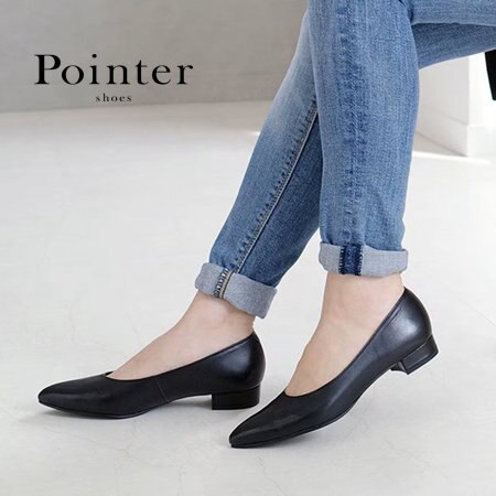 流行に左右されない！エレガント＆シンプルな本革パンプス