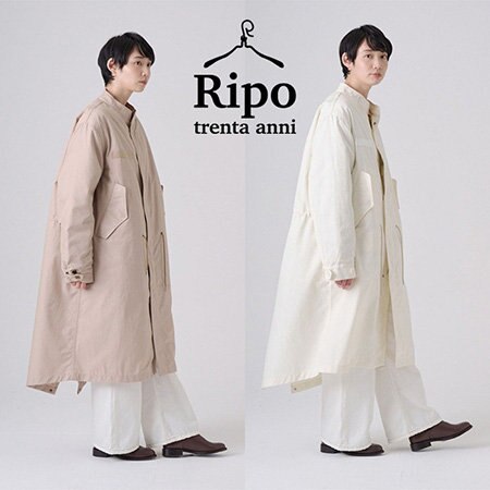 冬の装いに抜け感をプラス。モードに仕上がるモッズコート