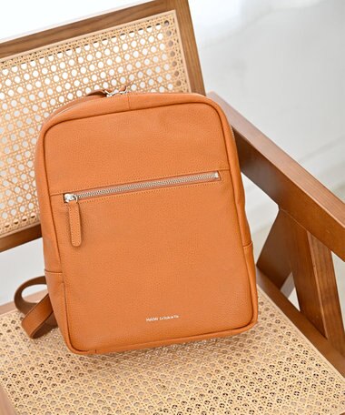 Hekhèr Le Style de Vie 【日本製 / A4サイズ対応】シュリンクレザー　リュックサック