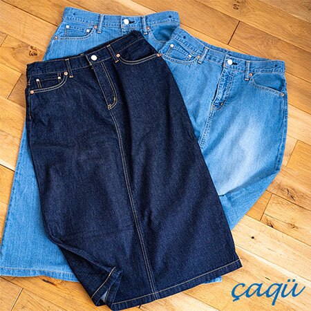 春に穿きたい日本のこだわりデニムスカート