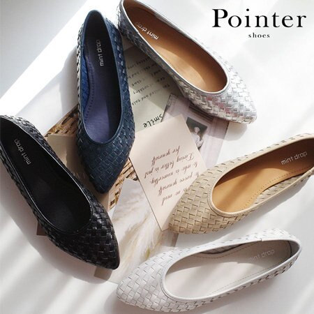 【NEW IN】柔らかさと涼しさを感じる本革編み込みパンプス