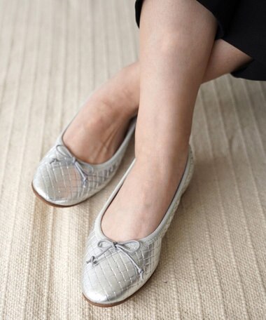 nouvelleRobe Oū サイズ追加【本革・高反発】Round ラウンドトゥ メッシュバレエシューズ